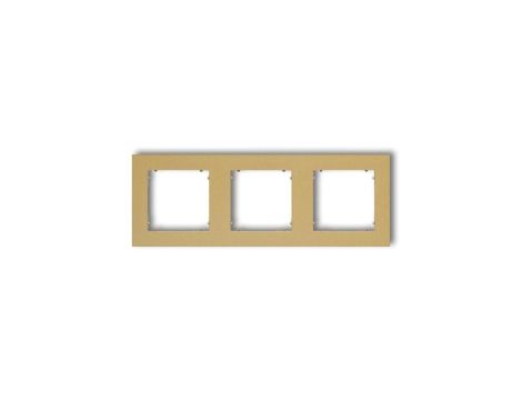 MINI Ramka potrójna złota 29MR-3