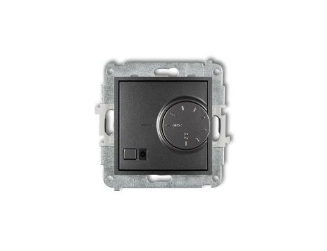 MINI Regulator temperatury elektroniczny z czujnikiem powietrznym grafitowy 11MRT-2