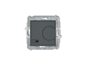 MINI Regulator temperatury elektroniczny z czujnikiem powietrznym grafitowy mat 28MRT-2