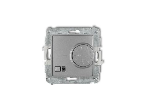MINI Regulator temperatury elektroniczny z czujnikiem powietrznym srebrny metalik 7MRT-2