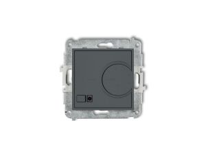 MINI Regulator temperatury elektroniczny z czujnikiem podpodłogowym grafitowy mat 28MRT-1