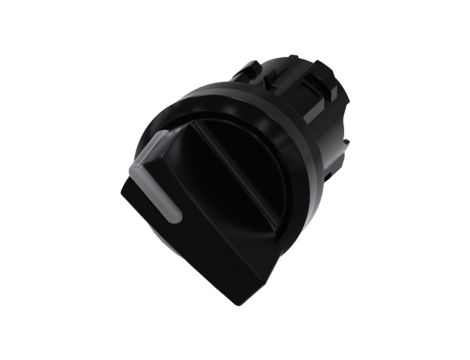 Przełącznik 2 pozycyjny 22mm czarny bez samopowrotu O-I możl podświetlenie tworzywo IP69k SIRIUS ACT 3SU1002-2BF10-0AA0