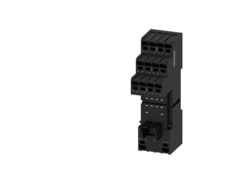 Podstawa przekaźnika PT ze stykami 4P z separacją logiczną szer. 28mm przył. sprężynowe LZS:PT7874P